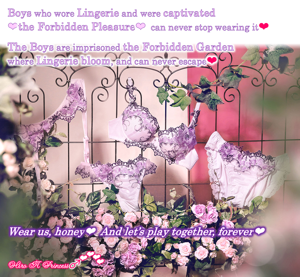 The Boys are imprisoned the Forbidden Garden where Lingerie bloom, and can never escape E