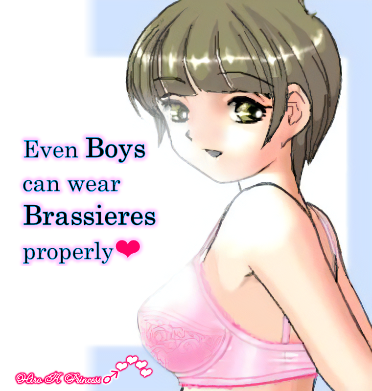 Even Boys can wear Brassieres properly E