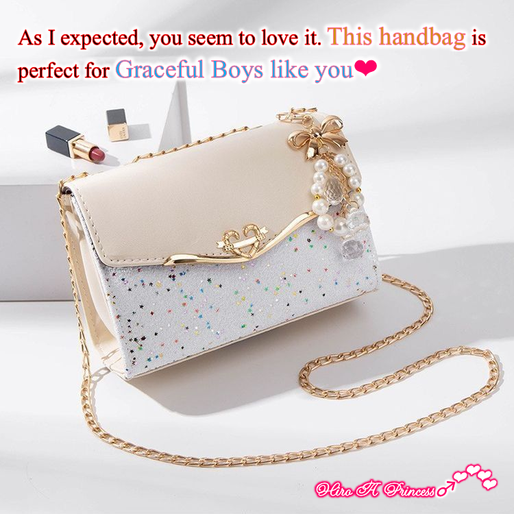 This handbag is perfect for Graceful Boys like you E