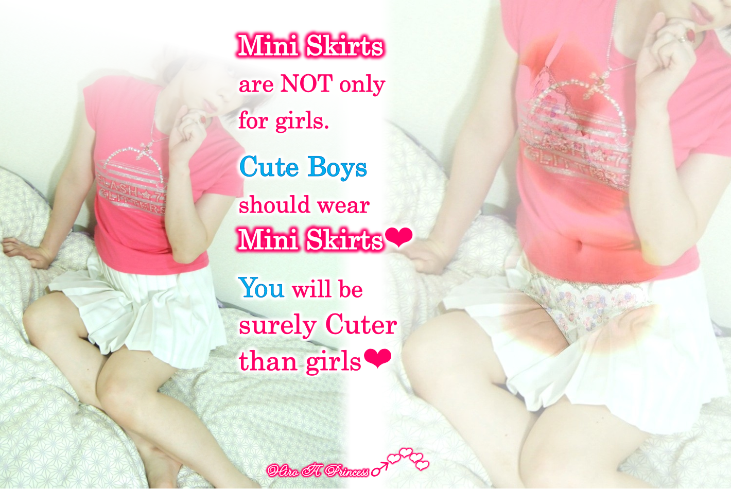 Mini Skirts are NOT only for girls 95E
