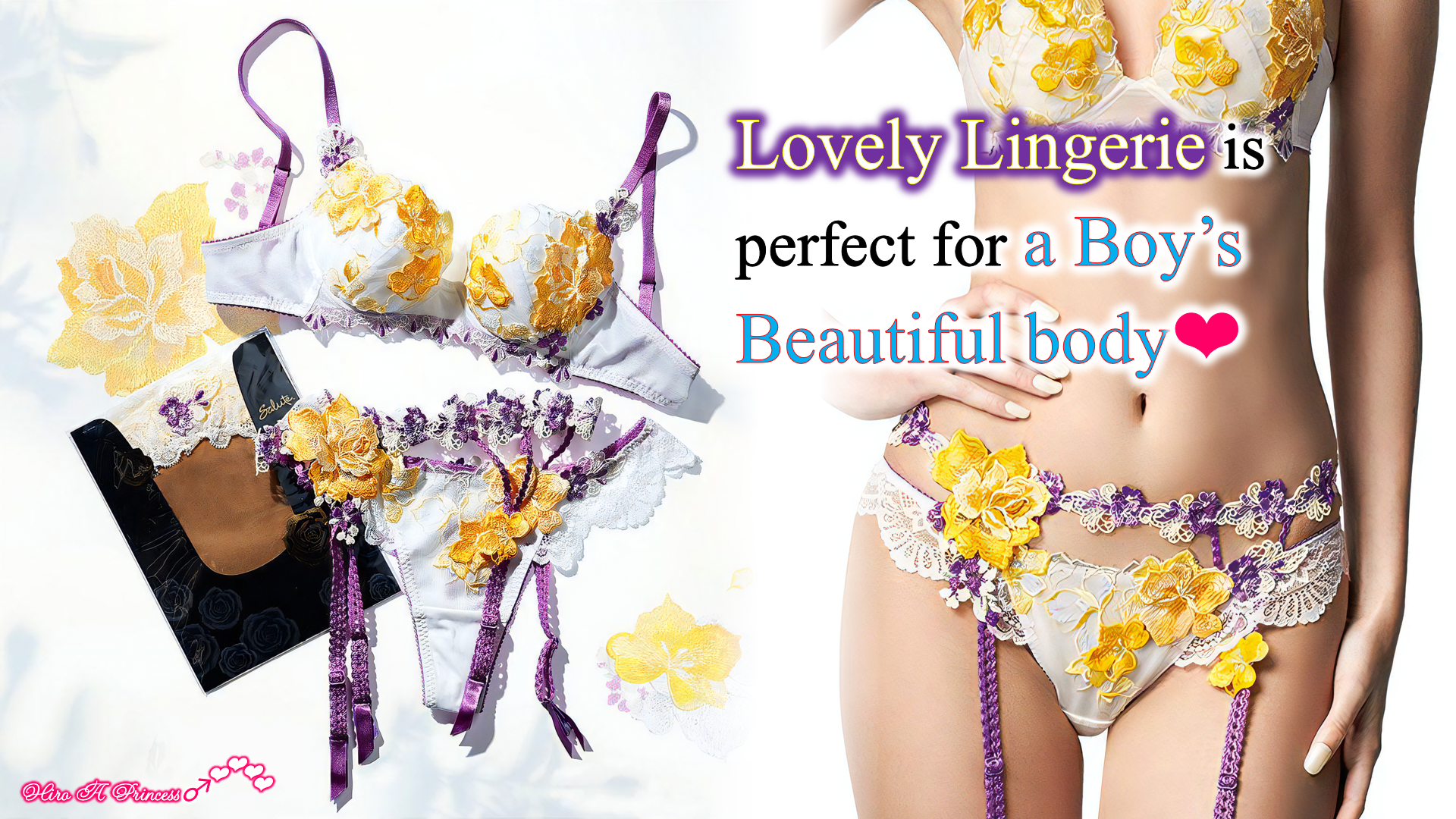 Lovely Lingerie is perfect for Boys’ Beautiful bodies E