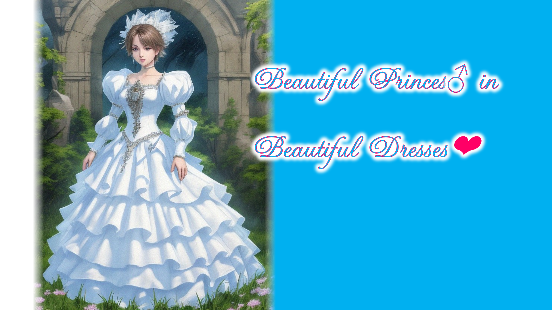 Beautiful Princes in Beautiful Dresses 3