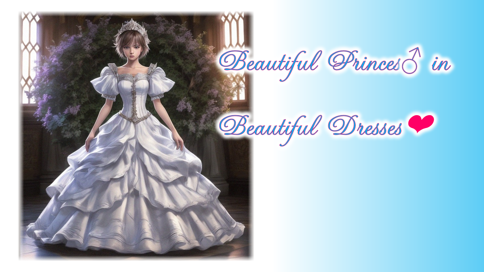 Beautiful Princes in Beautiful Dresses 8