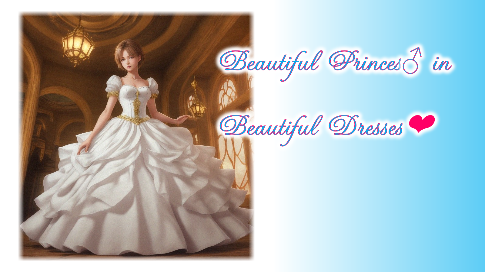 Beautiful Princes in Beautiful Dresses 9