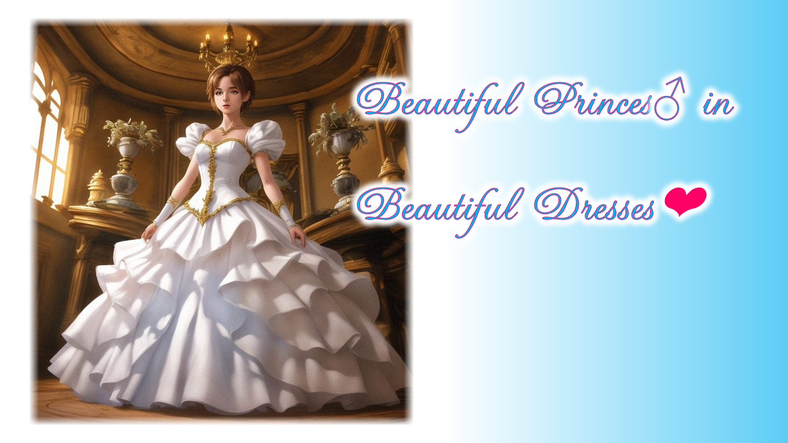 Beautiful Princes in Beautiful Dresses 11