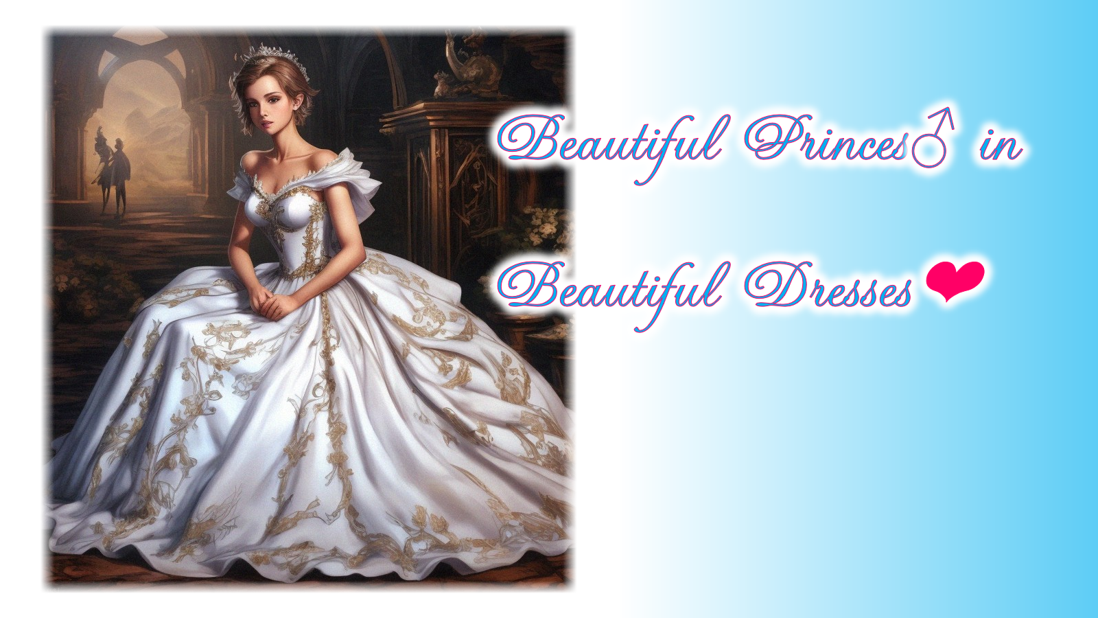 Beautiful Princes in Beautiful Dresses 13