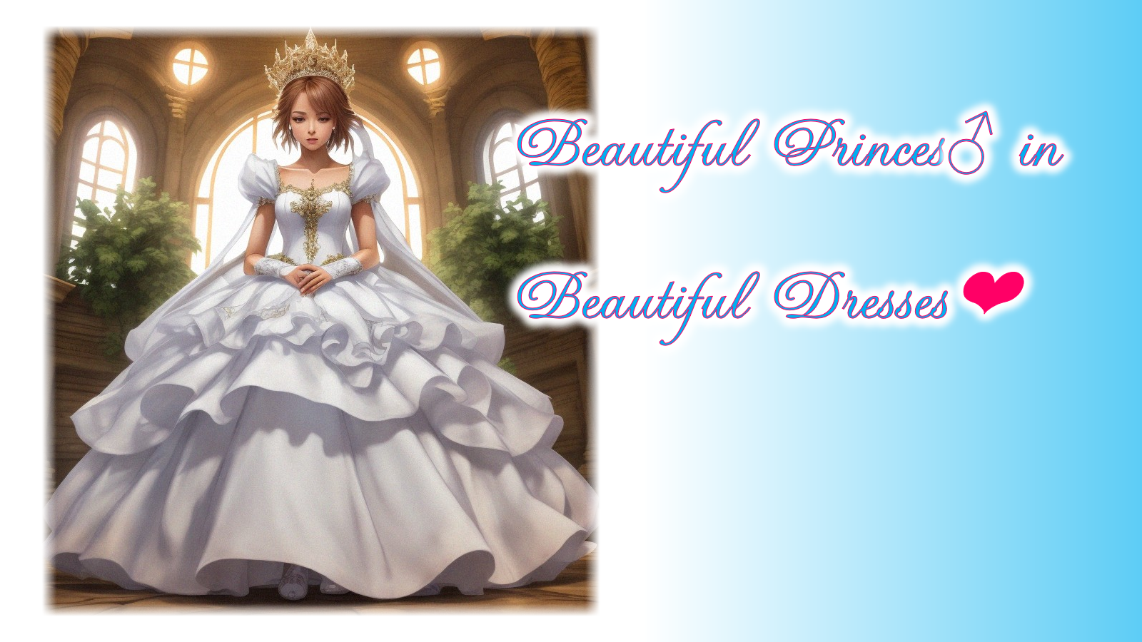 Beautiful Princes in Beautiful Dresses 14