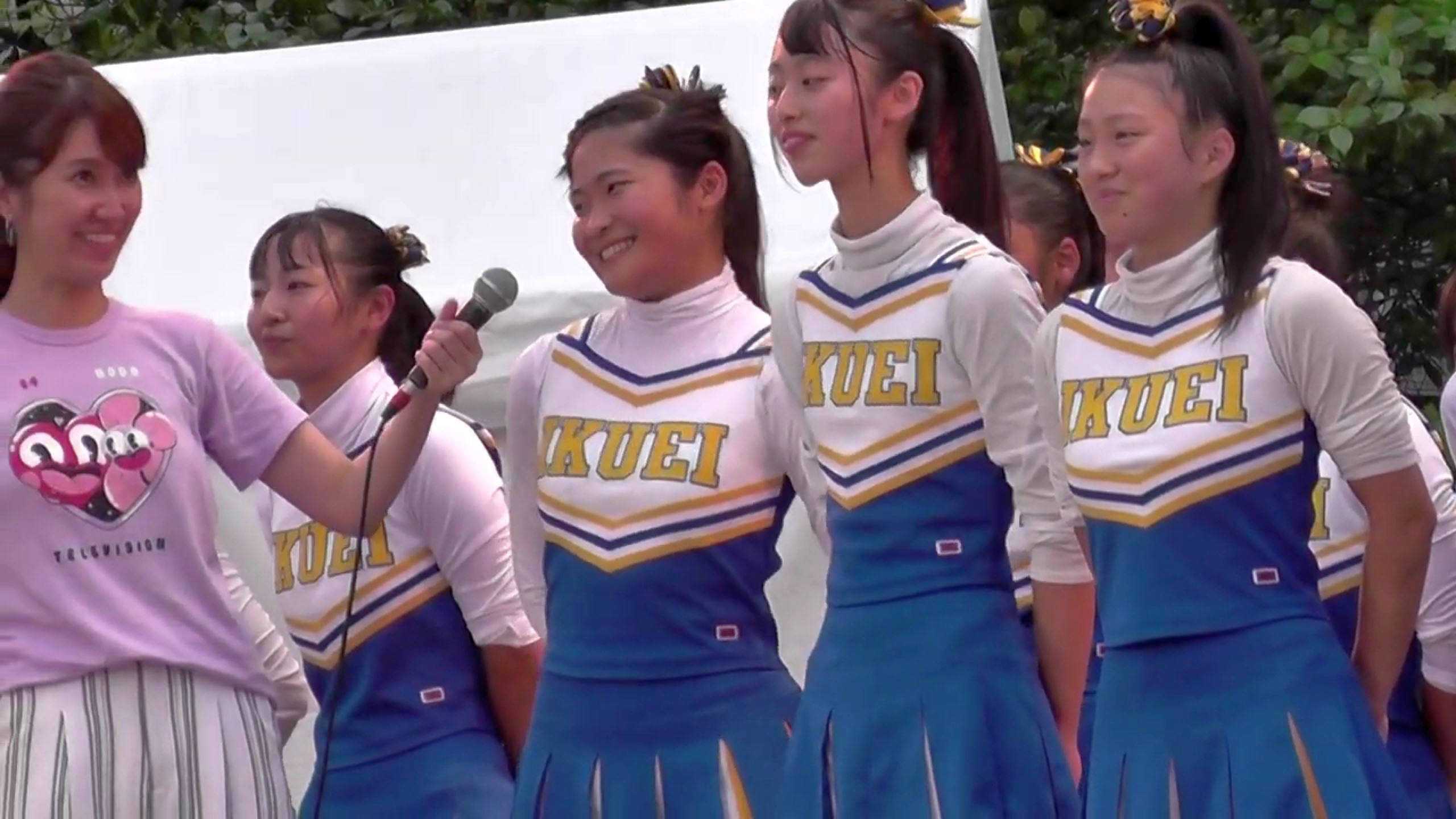 仙台育英高校ＪＫかわいい健康的な女子の高校生徒チアガールチアリーダーミニスカートパンチラ (47)